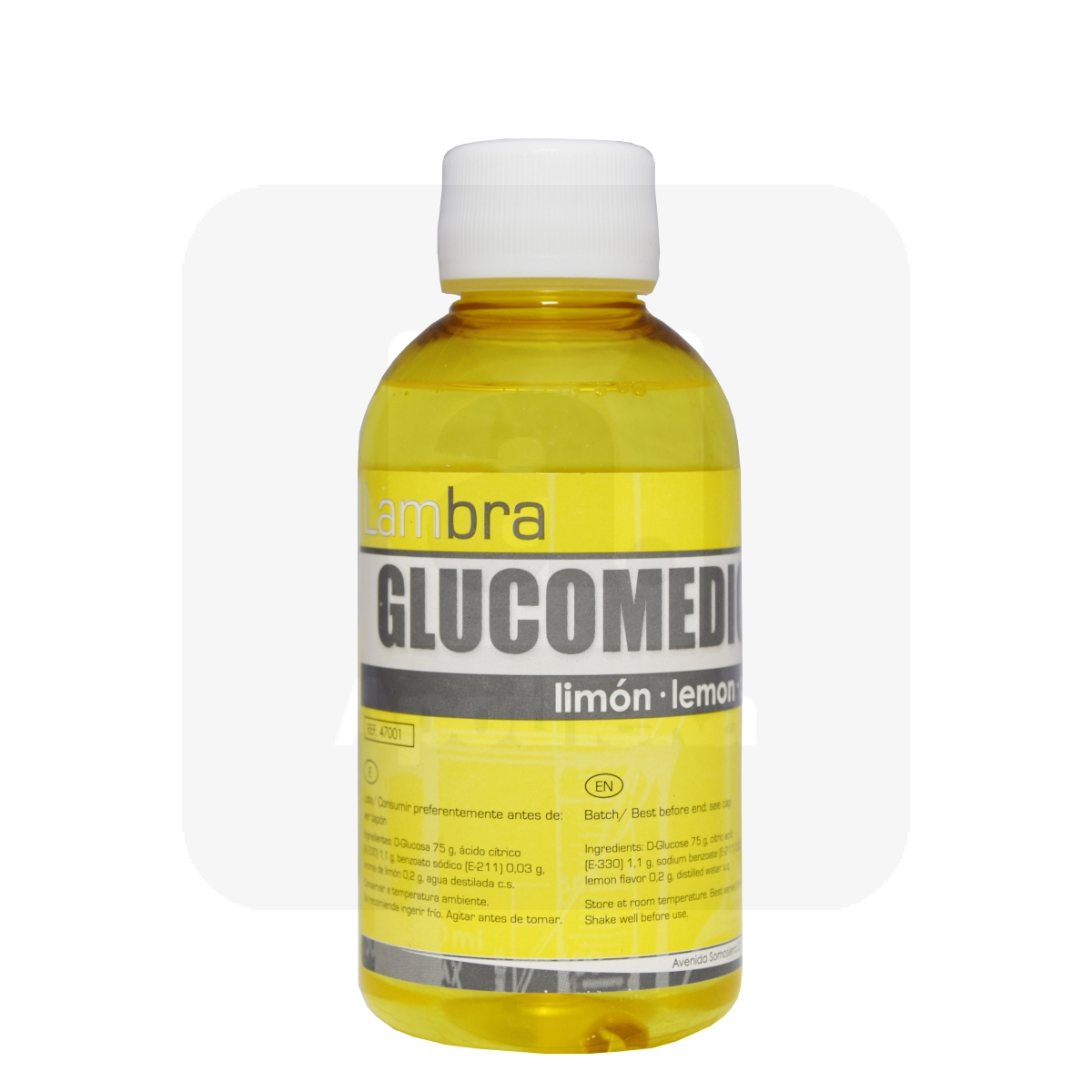 GLUCOMEDICS GLÜKOOSIJOOK 75G/200ML SIDRUNIMAITSELINE - Tootepilt