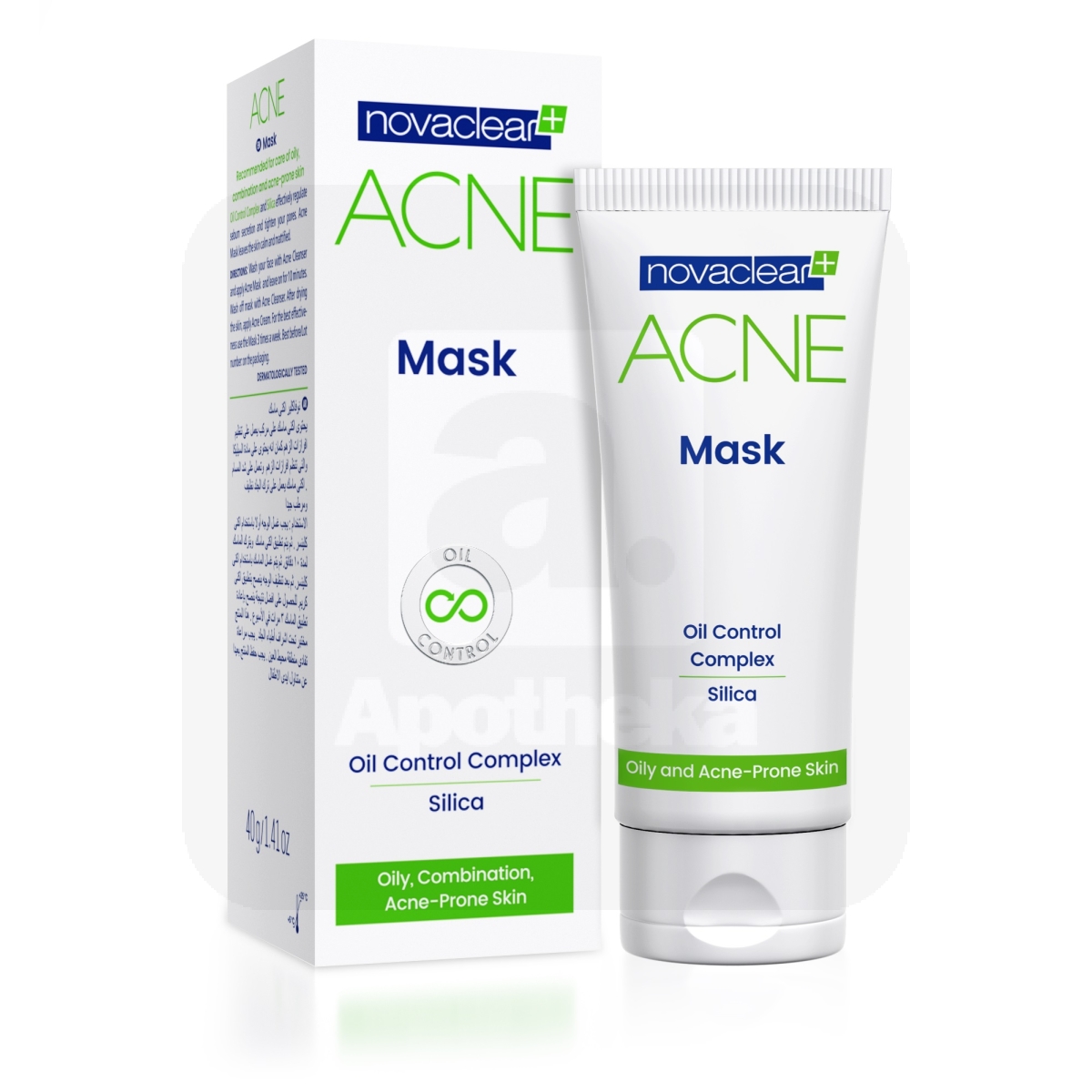 NOVACLEAR GREEN ACNE MASK 40G