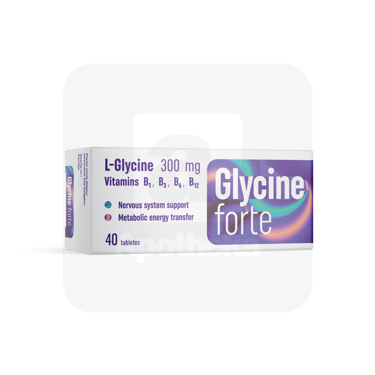 L-GLYTSINE FORTE 300MG TBL N40