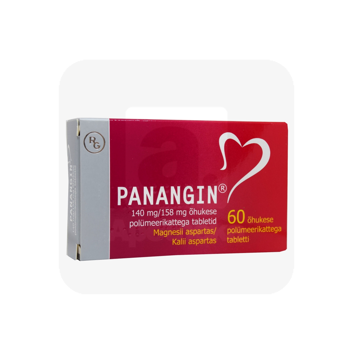 PANANGIN KATTEGA TBL 158MG+140MG N60 - Tootepilt