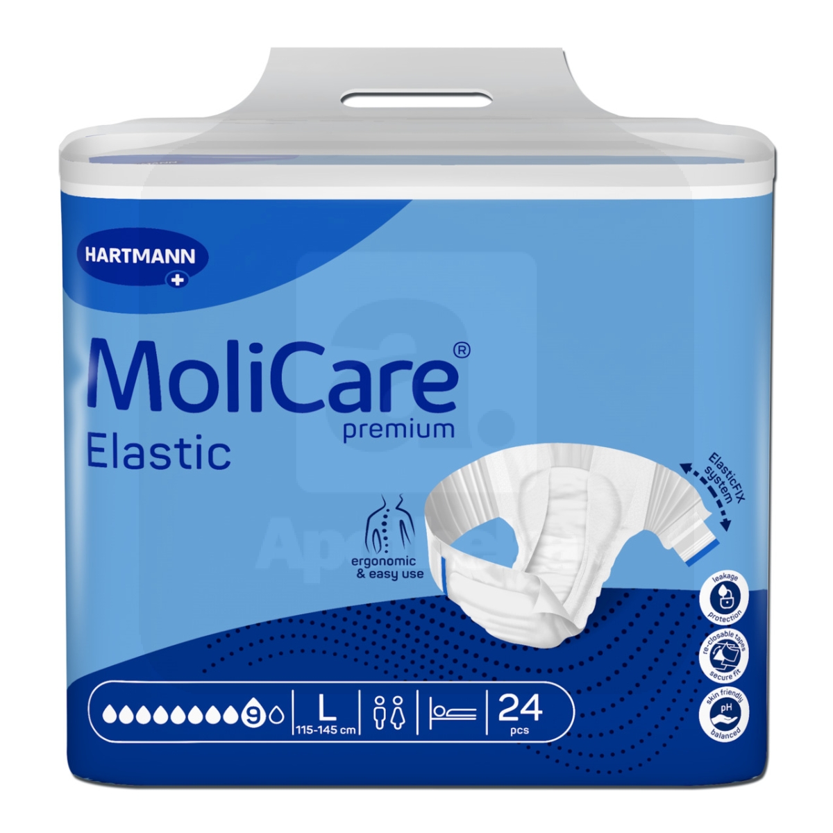 MOLICARE ELASTIC 9 TILKA L N24 - Tootepilt