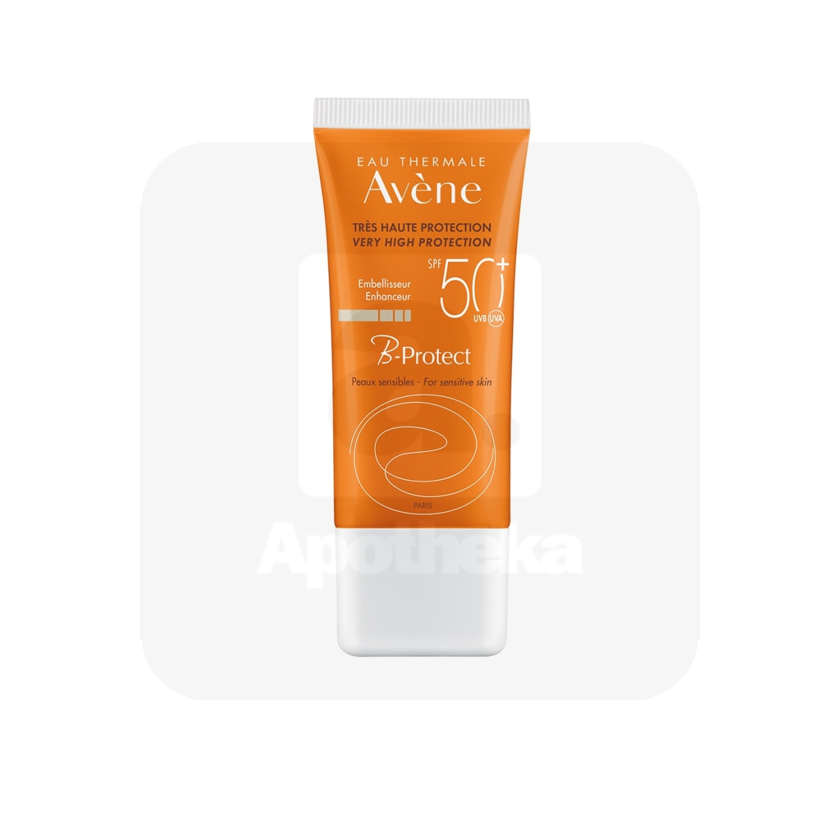 AVENE SUN PÄIKESEKAITSEKREEM B-PROTECT TÄIUSTAV SPF50+ 30ML - Tootepilt