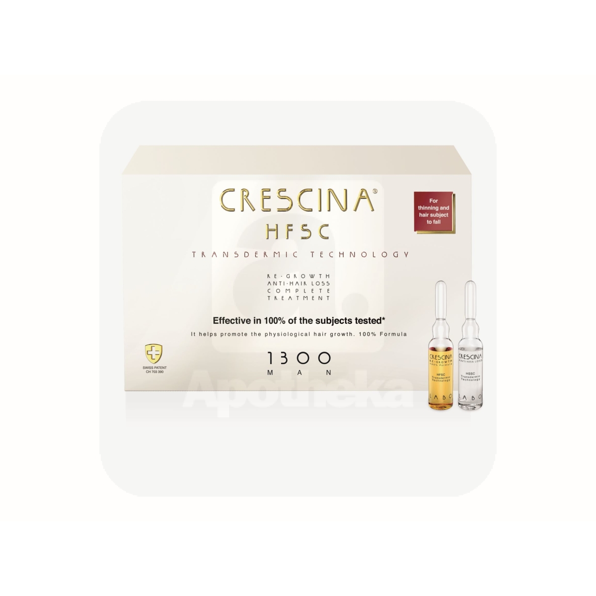 CRESCINA TRANSDERMIC 1300 AMPULLID MEESTELE 3,5ML N10+10 - Tootepilt