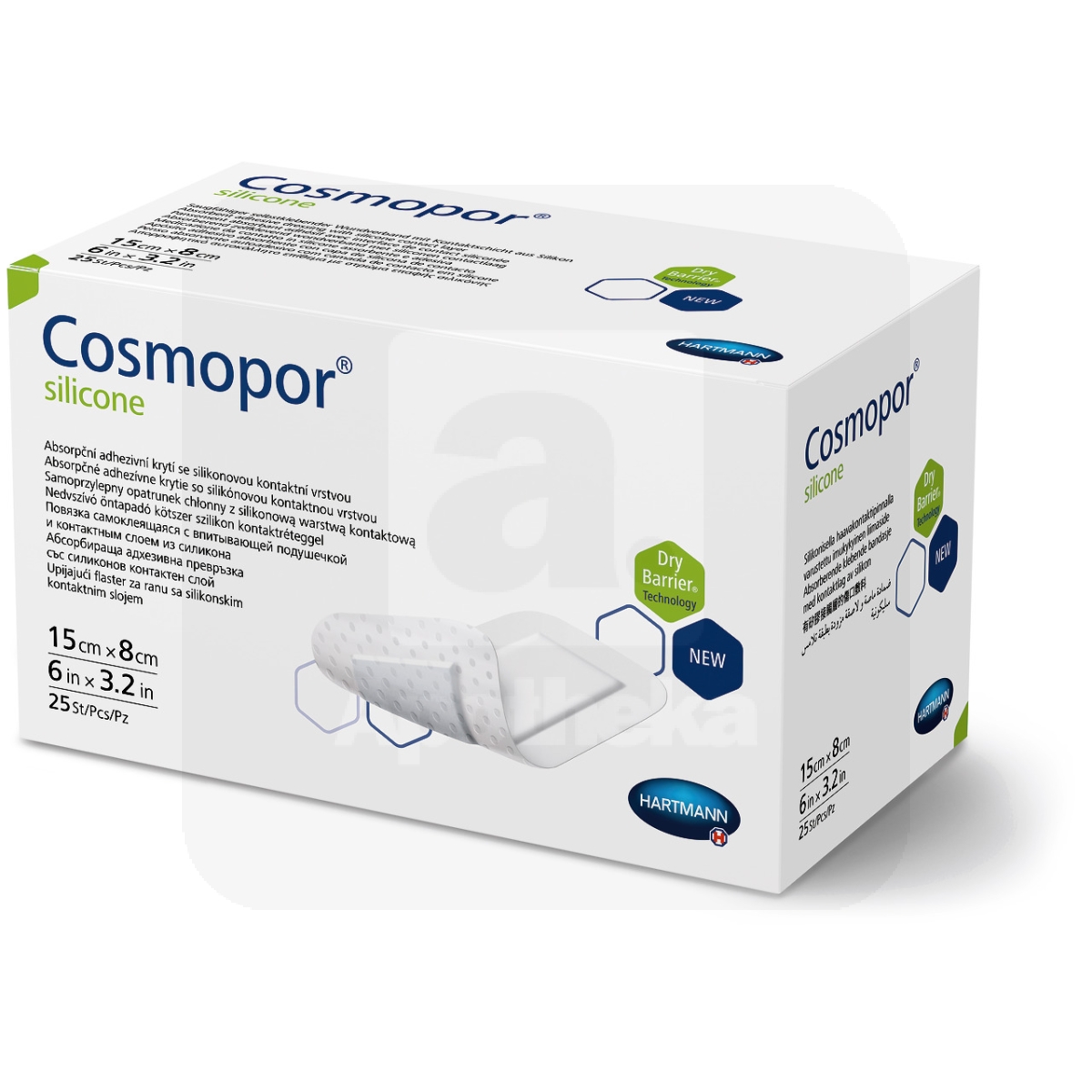 COSMOPOR SILICONE 15CMX8CM N25 - Tootepilt