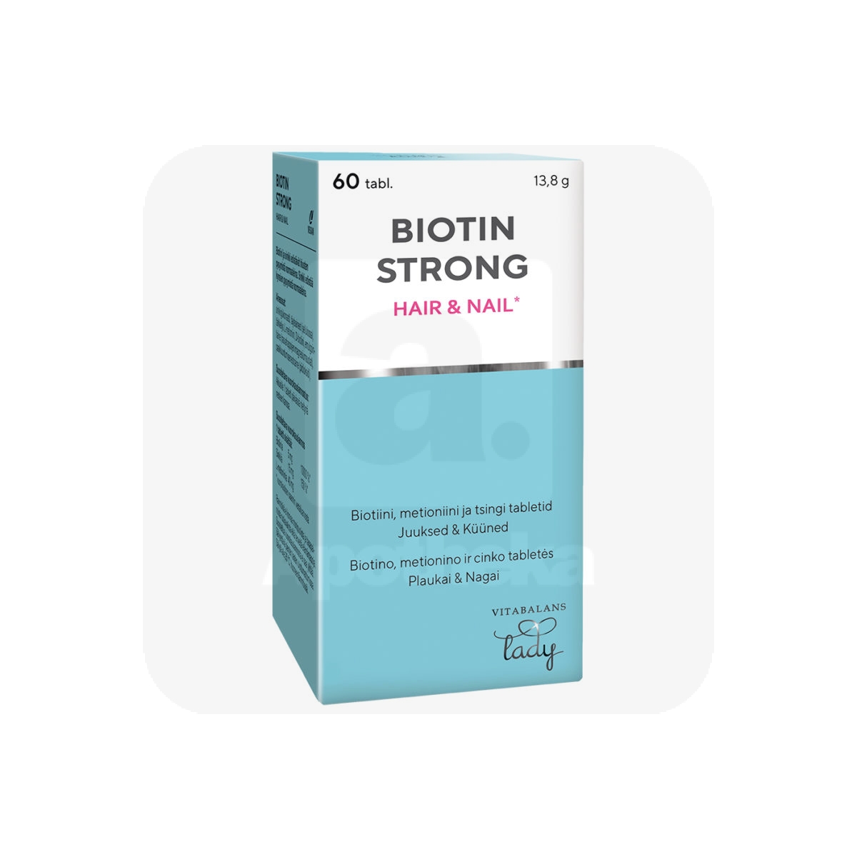 BIOTIIN STRONG HAIR&NAIL TBL N60