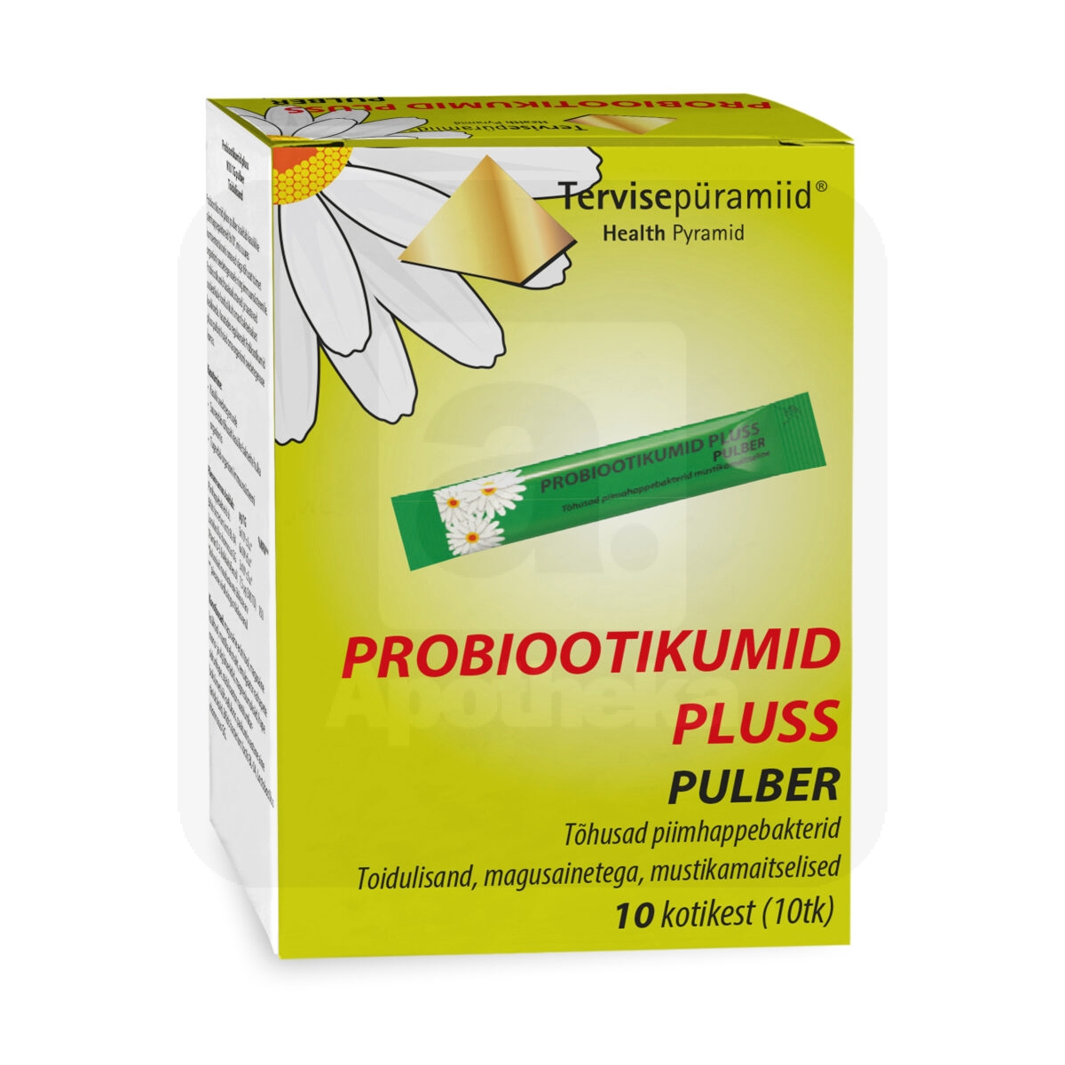 TERVISEPÜRAMIID PROBIOOTIKUMID PLUSS PULBER 1G N10