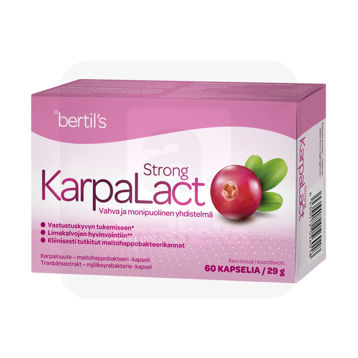 BERTILS KARPALACT STRONG KAPSLID N60 UUS