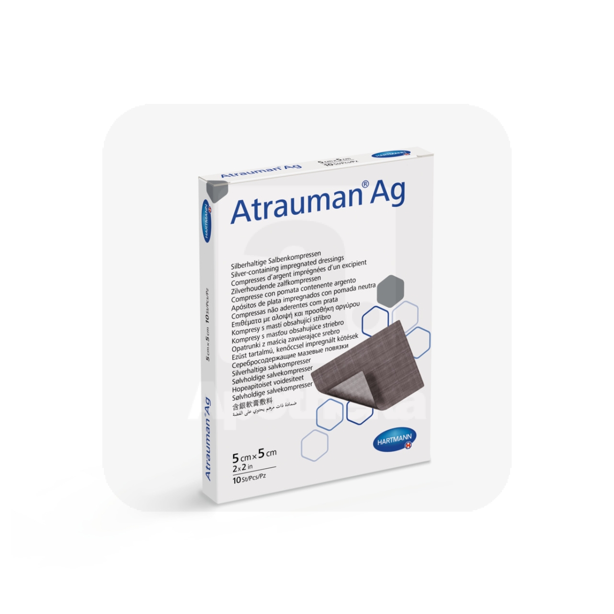 ATRAUMAN AG SALVSIDE STER 5X5CM N10 - Tootepilt