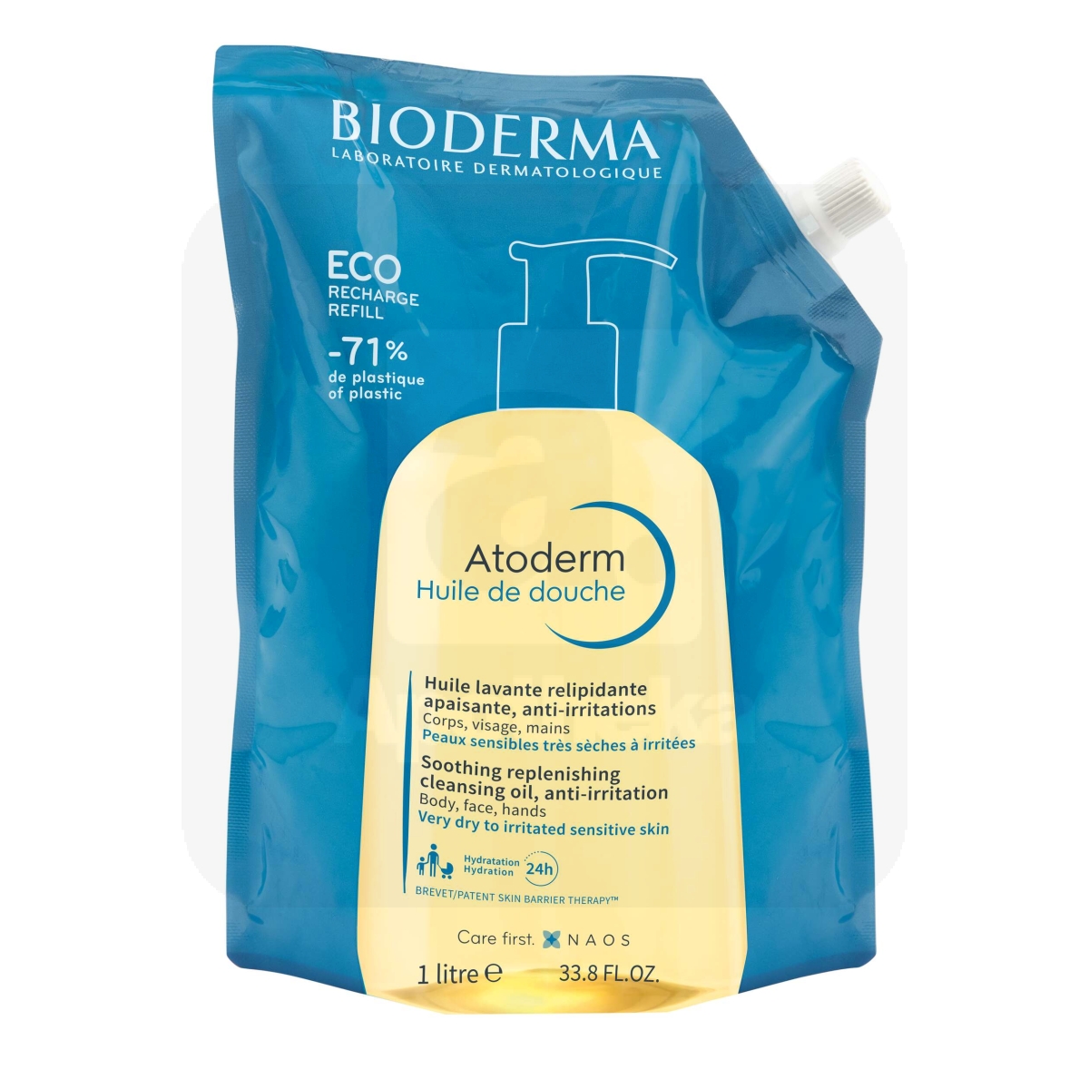 BIODERMA ATODERM DUSHIÕLI TÄITEPAKEND 1000ML - Tootepilt