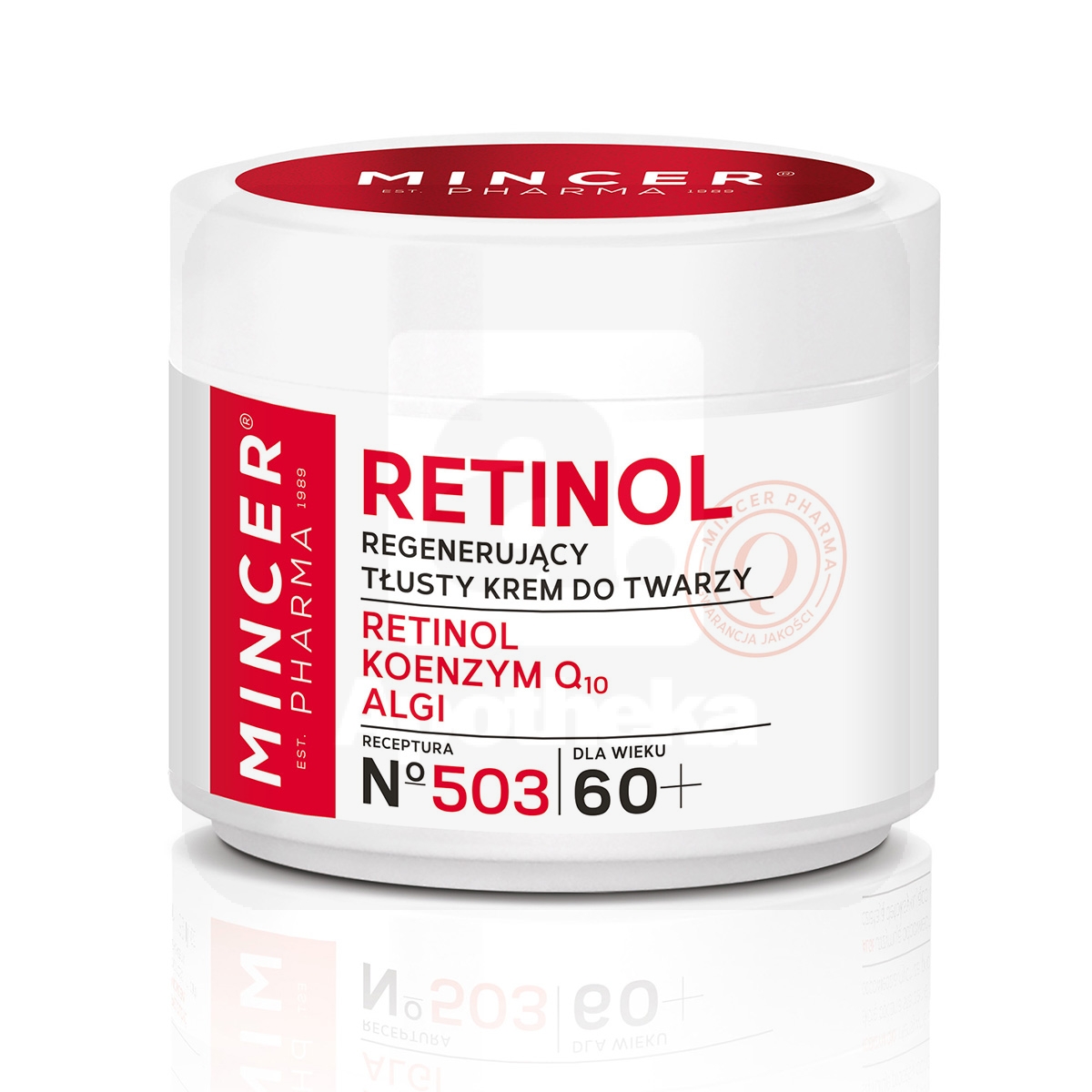 MINCER PHARMA NÄOKREEM RETINOOLIGA TAASTAV 60+ 50ML - Tootepilt