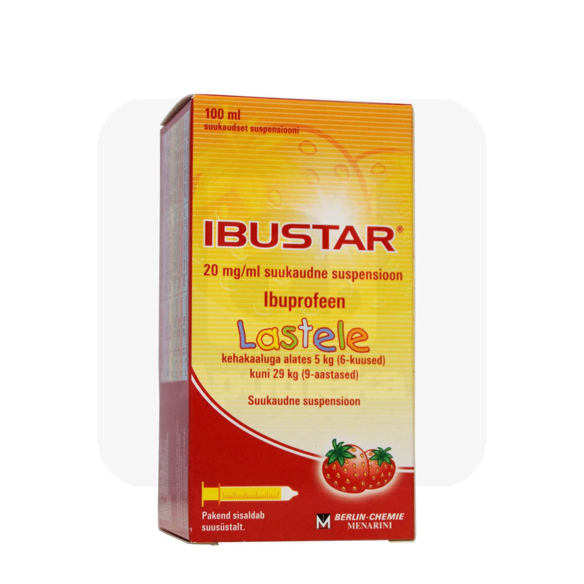 IBUSTAR SUUKAUDNE SUSP 100MG/5ML 100ML - Tootepilt 1