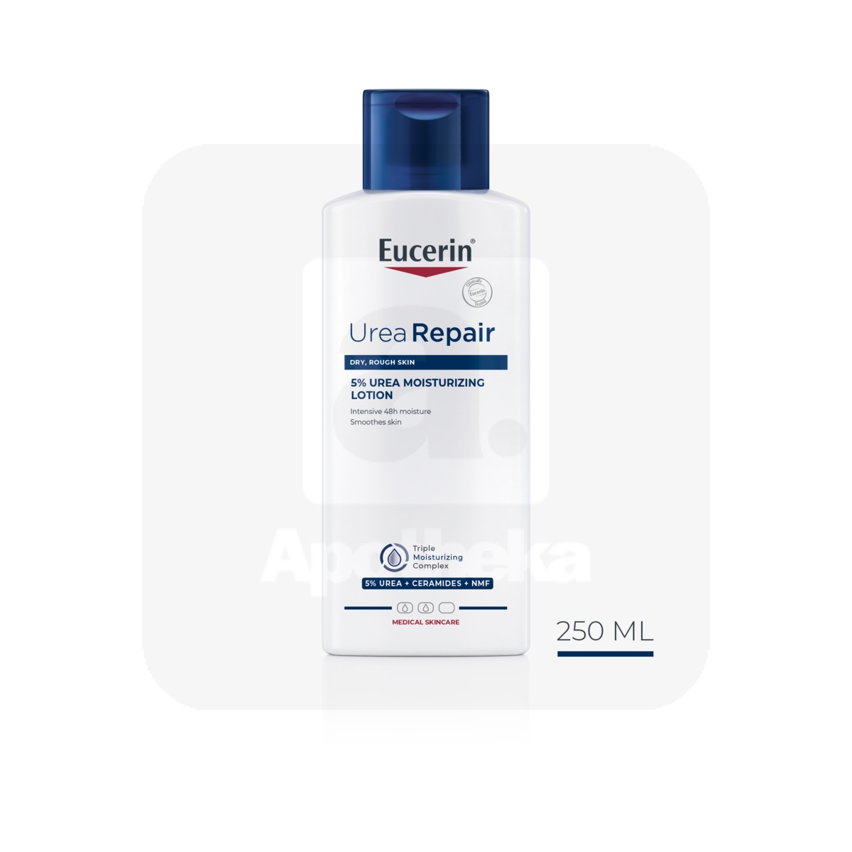 EUCERIN UREAREPAIR IHUPIIM KUIVALE NAHALE 5% UREA 250ML - Tootepilt