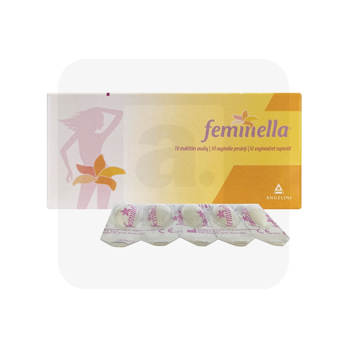 FEMINELLA SUPPOSIIT N10 - Tootepilt