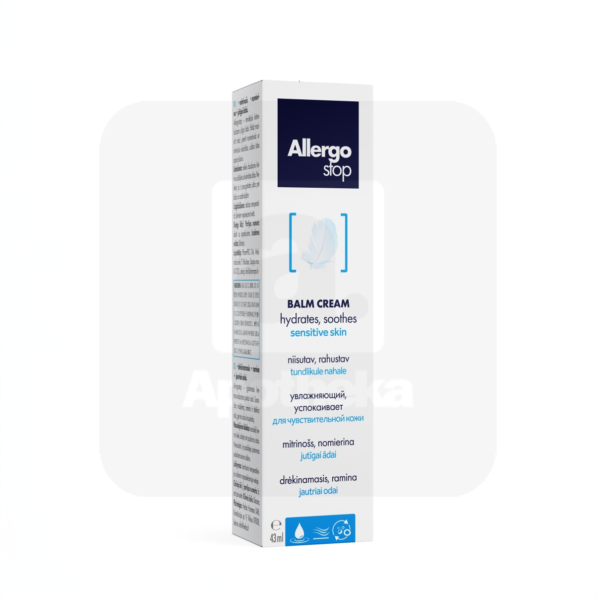 TERVISTAV KREEM PALSAM ALLERGOSTOP 43ML