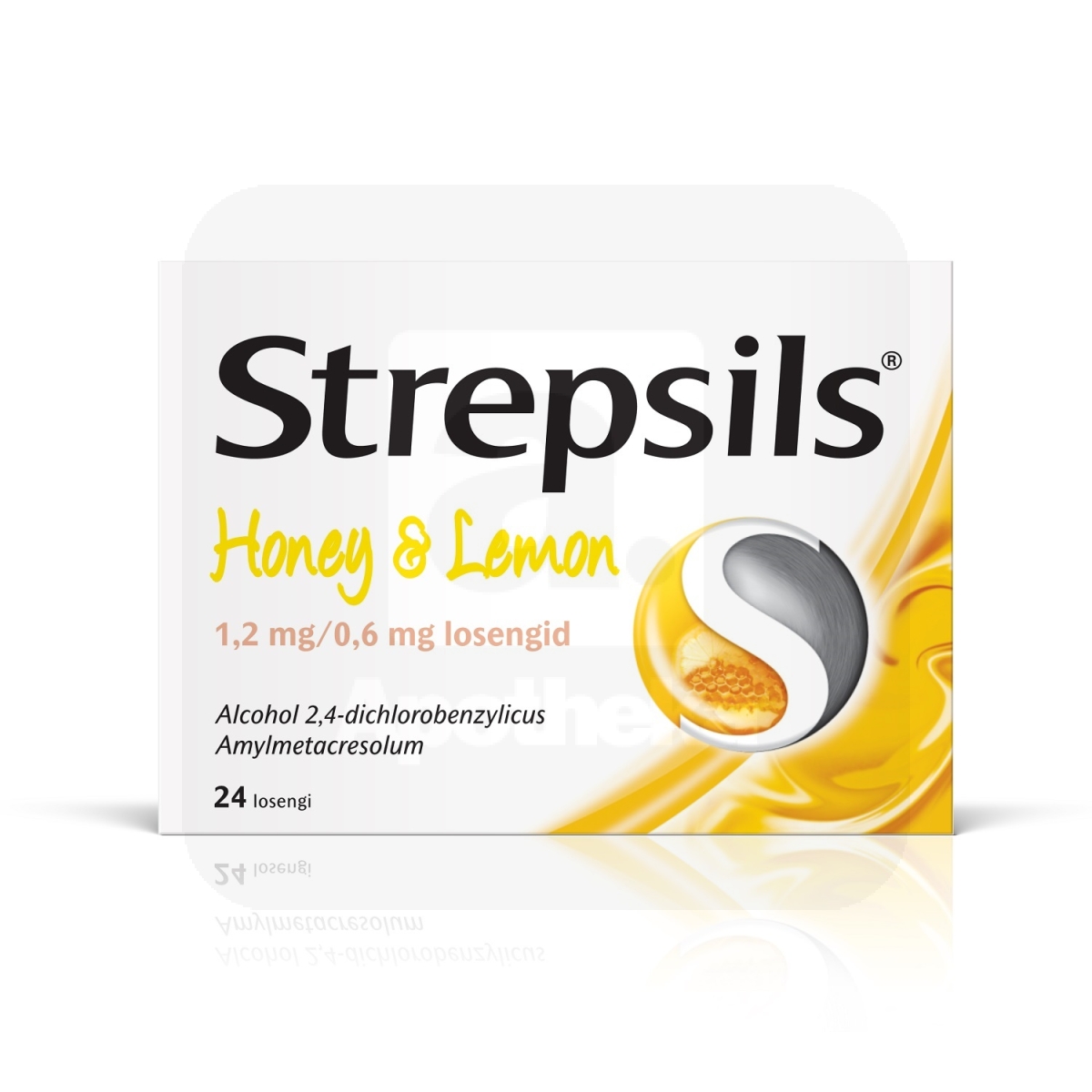 STREPSILS HONEY& LEMON LOSENG 0,6MG+1,2MG N24 - Tootepilt