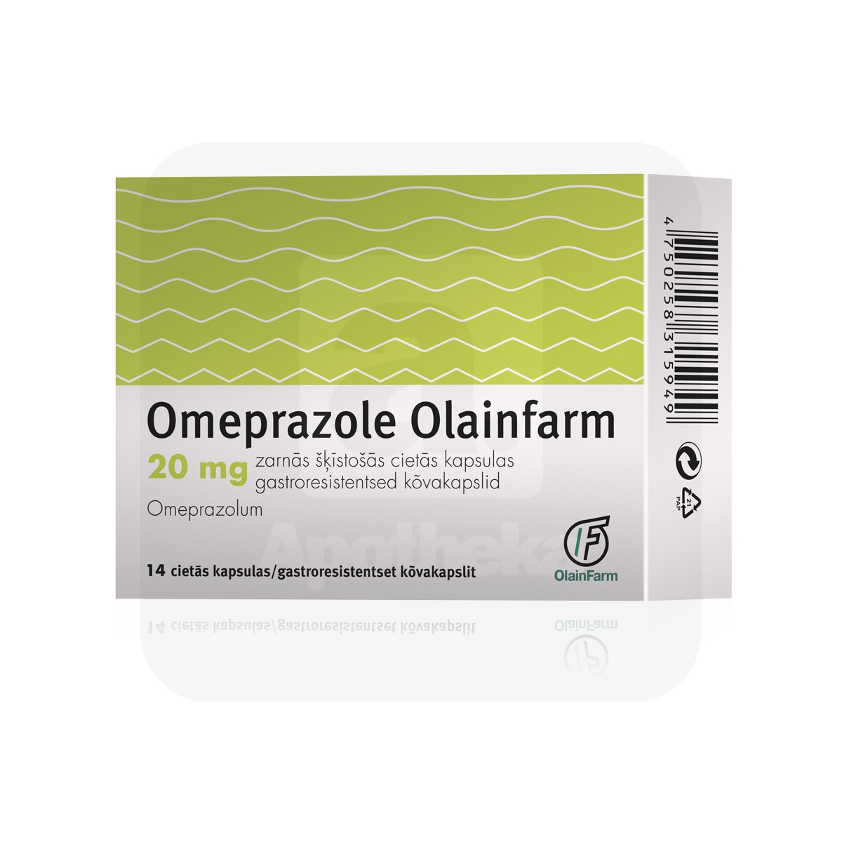 OMEPRAZOLE OLAINFARM GASTRORESIST KAPSEL 20MG N14