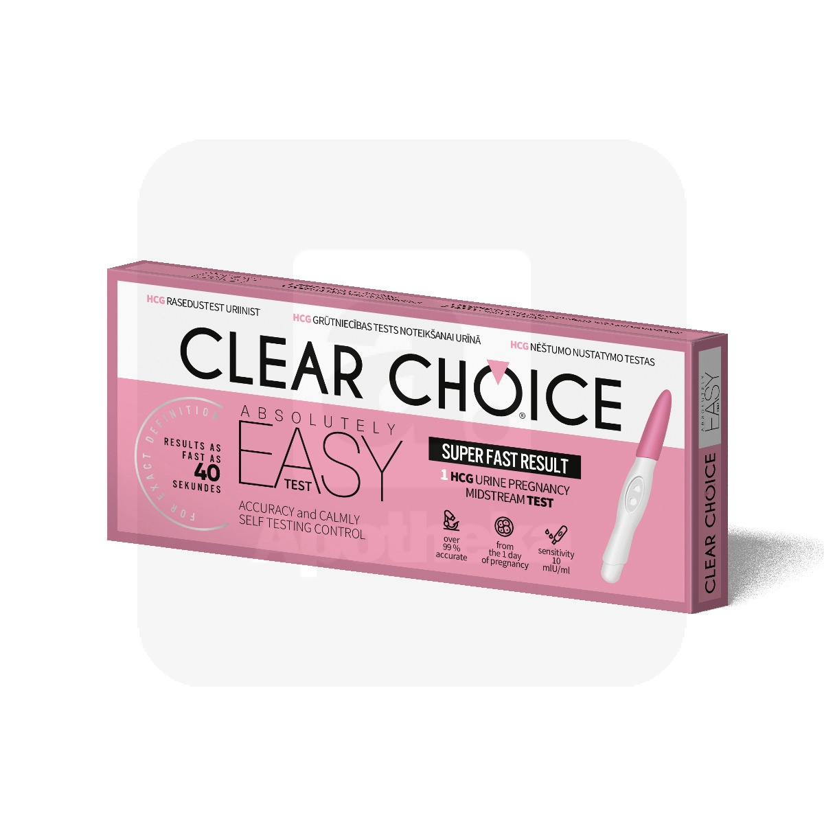 RASEDUSTEST CLEAR CHOICE EASY