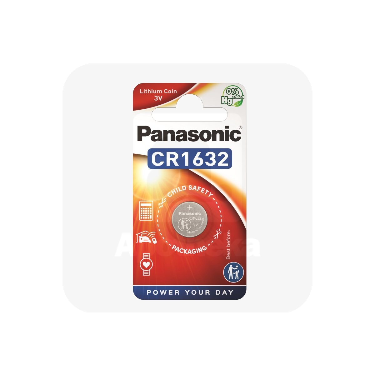 PANASONIC PATAREI CR1632 N1 - Tootepilt