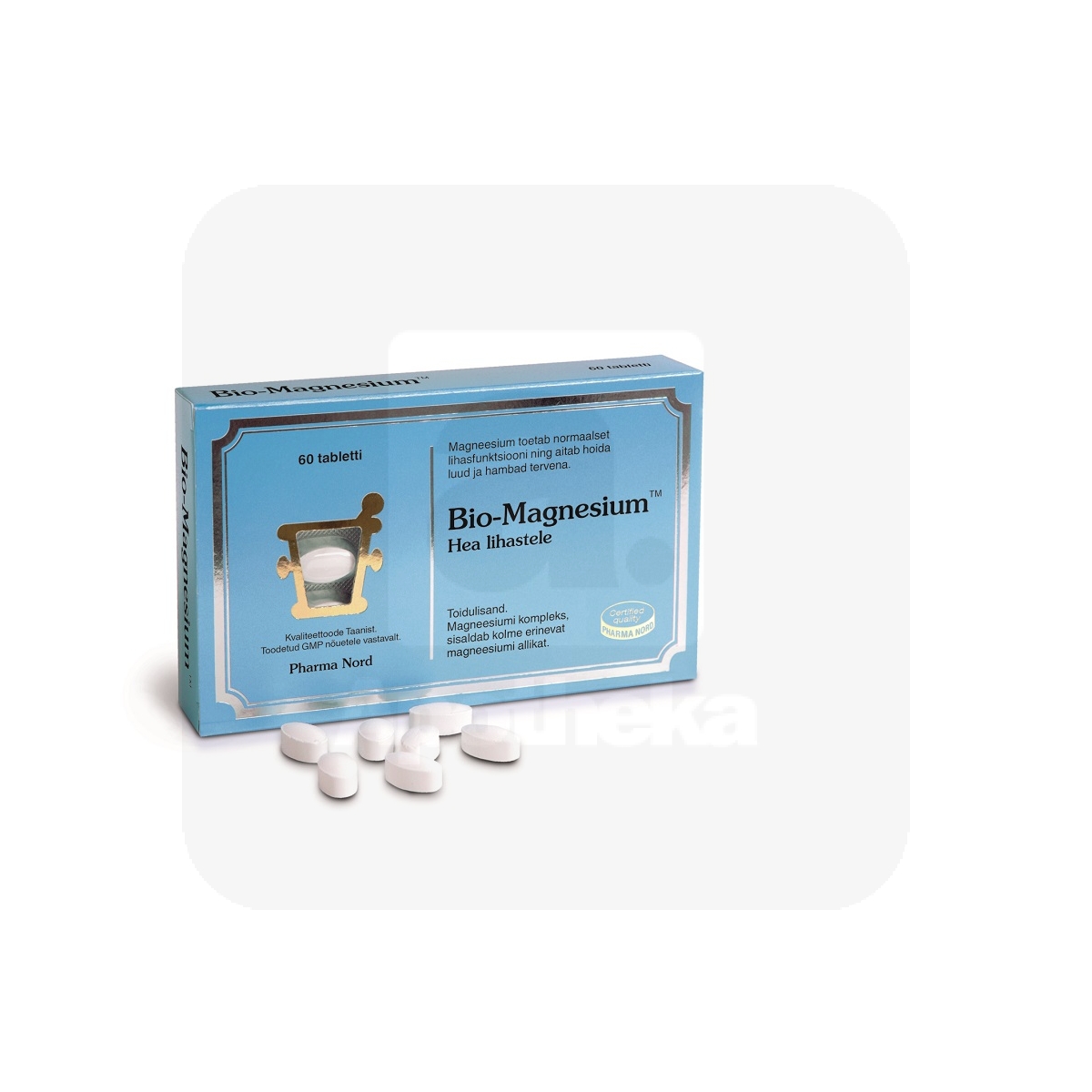 BIO-MAGNESIUM TBL 200MG N60 - Tootepilt