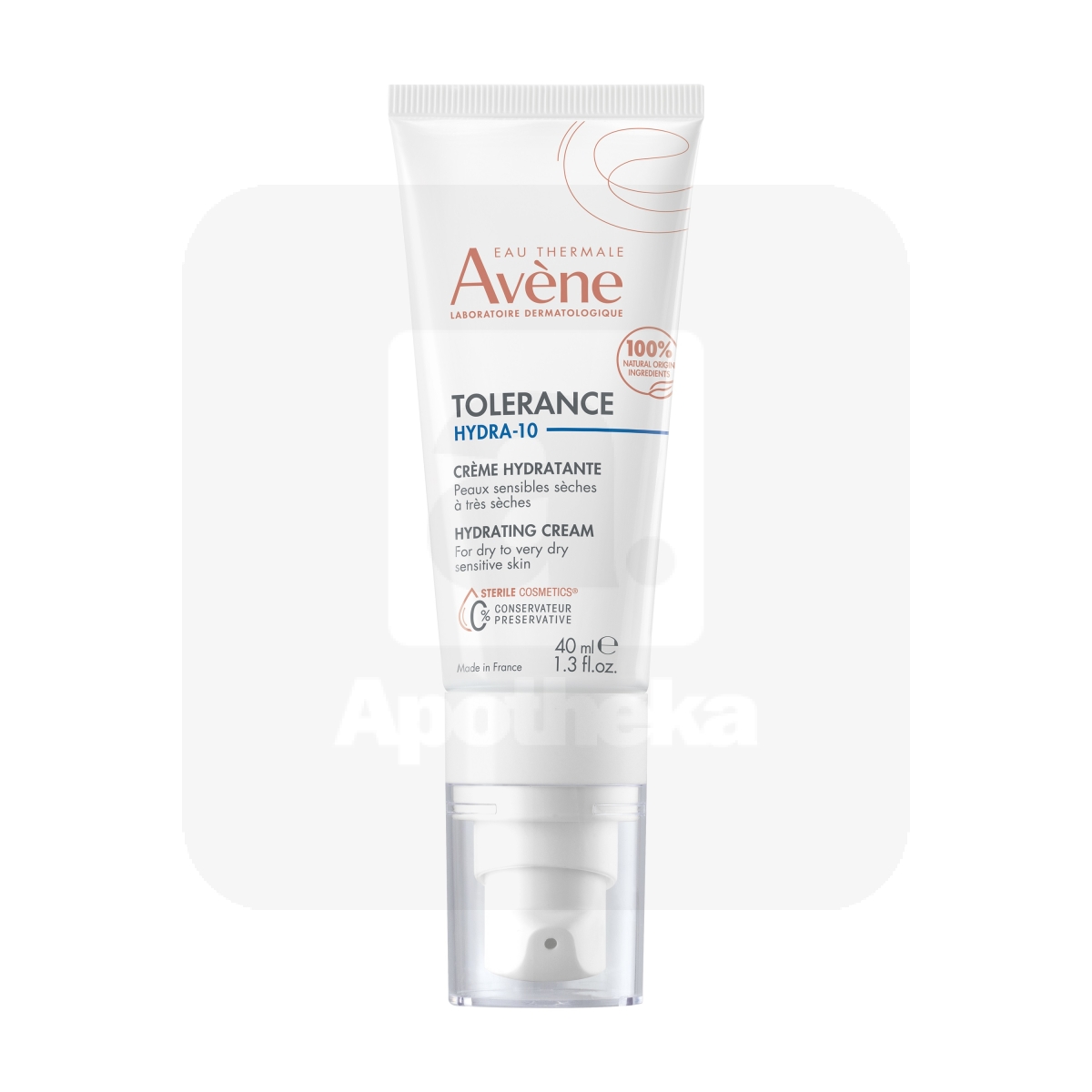 AVENE TOLERANCE HYDRA10 KREEM NIISUTAV 40ML