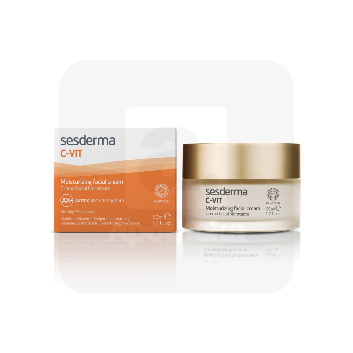 SESDERMA C-VIT NIISUTAV NÄOKREEM 50ML - Tootepilt