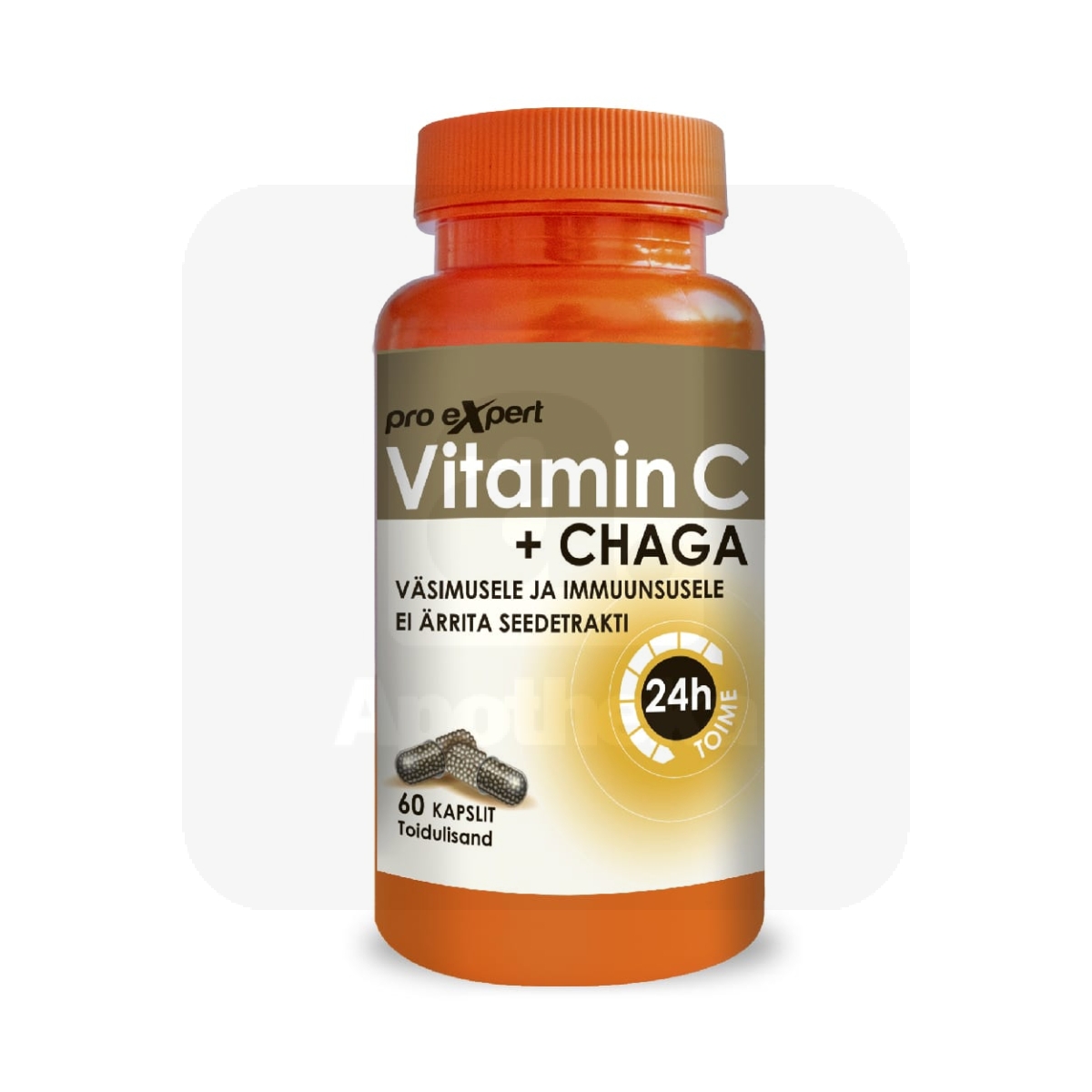 VITAMIN C PRO EXPERT + CHAGA KAPSLID N60 - Tootepilt