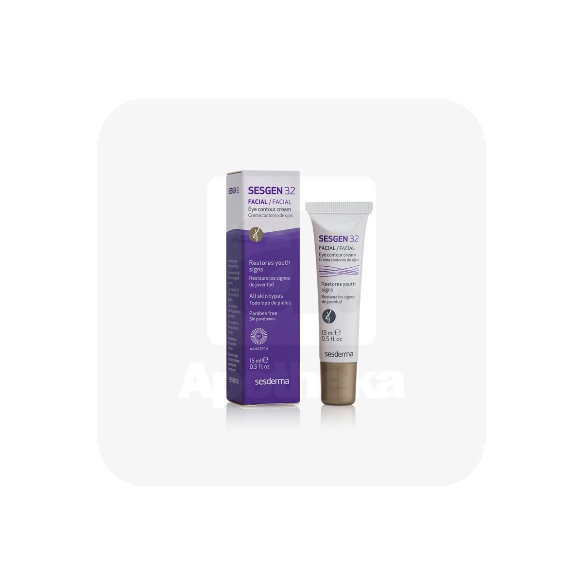 SESDERMA SESGEN32 NOORENDAV SILMAÜMBRUSKREEM 15ML - Tootepilt