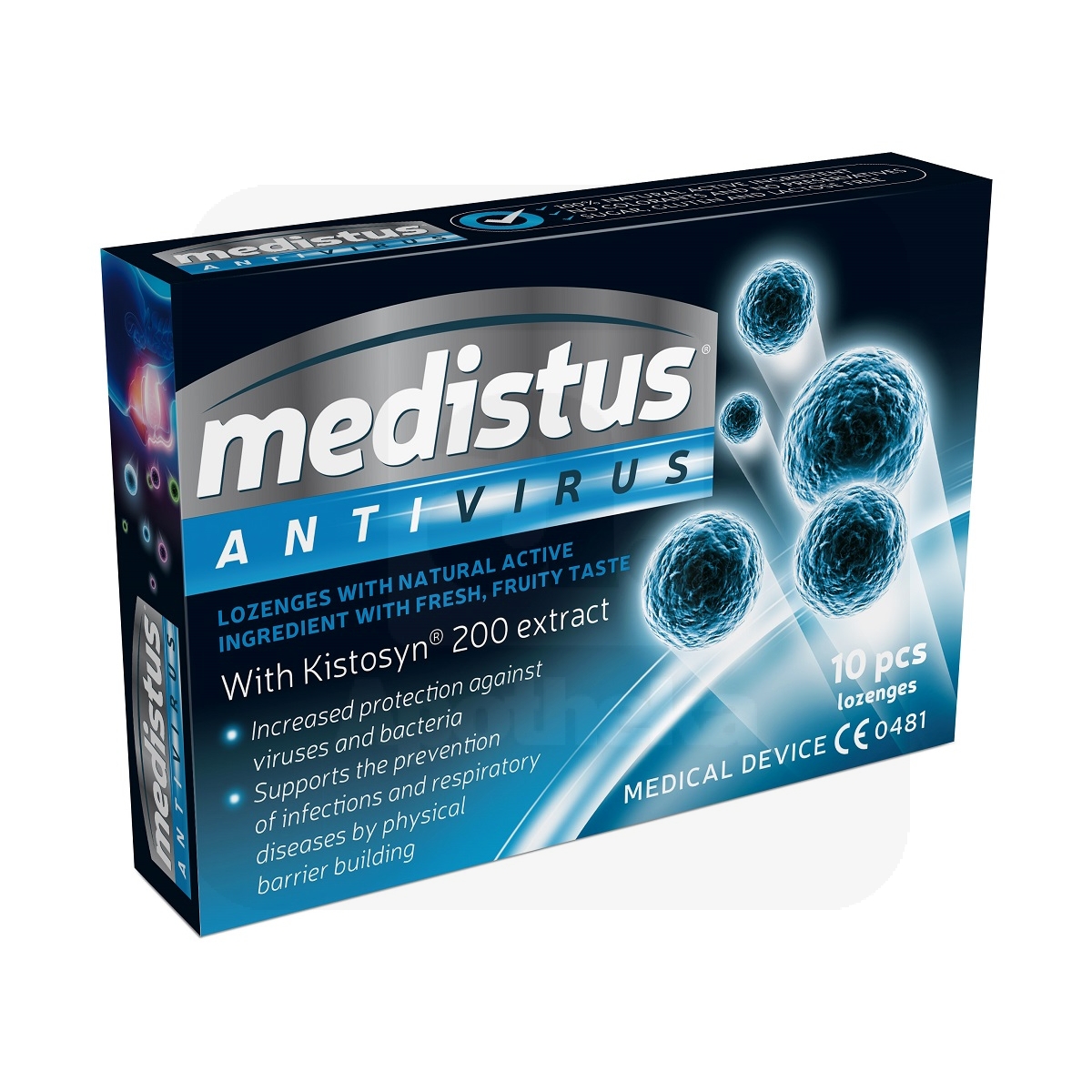 MEDISTUS ANTIVIRUS LOSENG N10 - Tootepilt