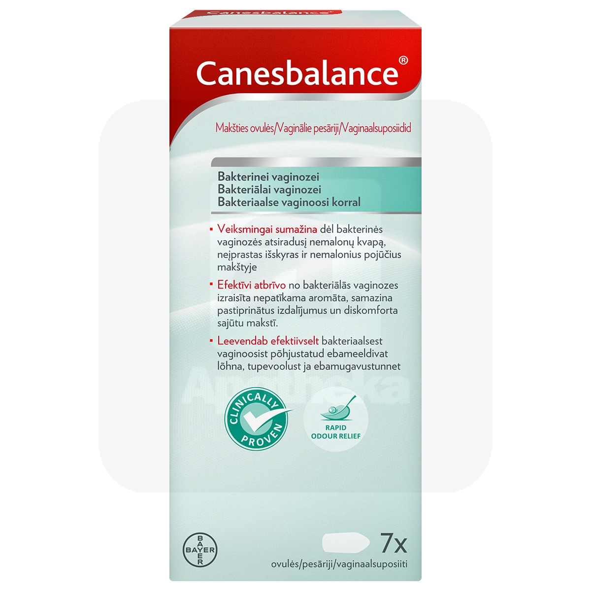 CANESBALANCE VAGINAALSUPOSIIDID N7