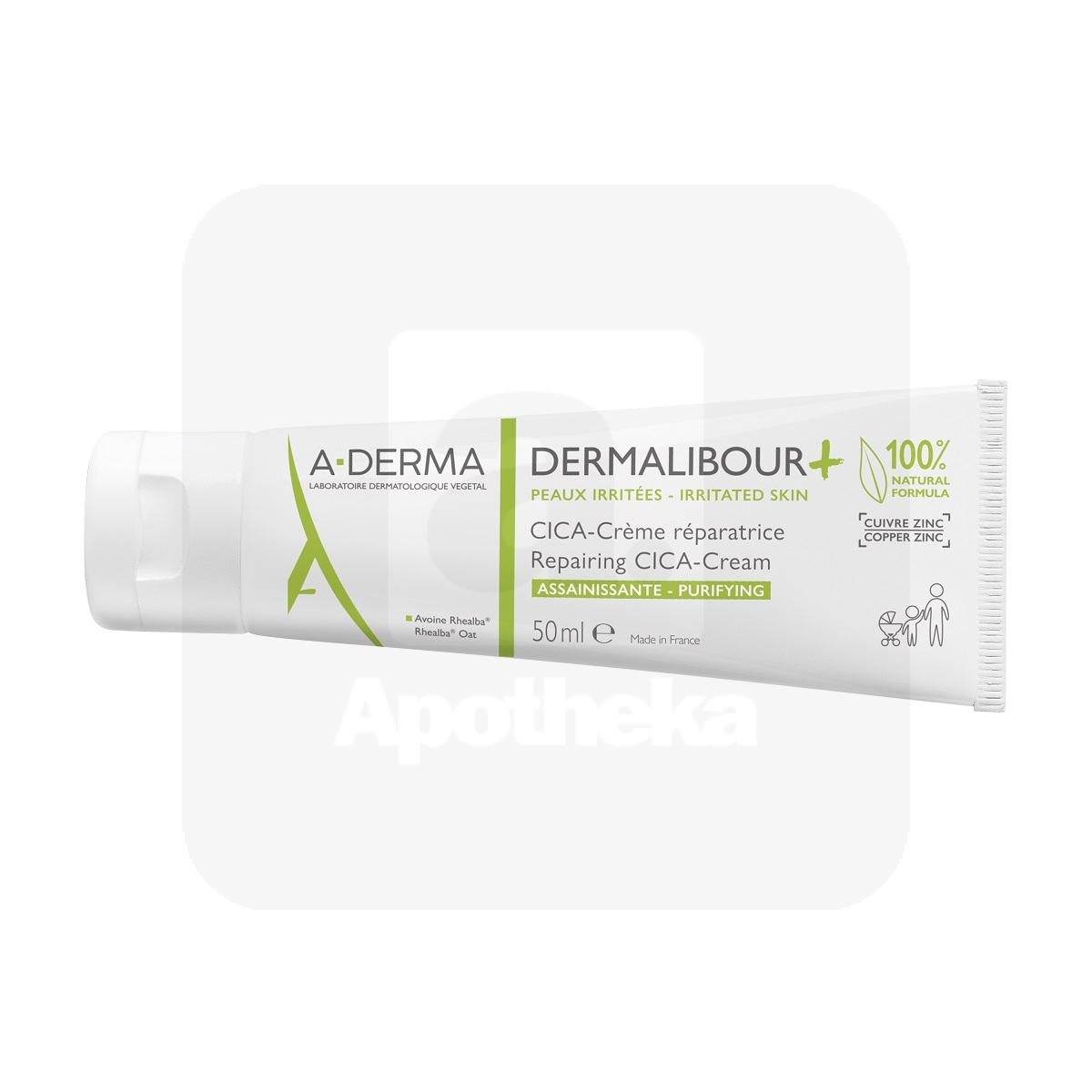 A-DERMA DERMALIBOUR+ CICA-KREEM TAASTAV 50ML