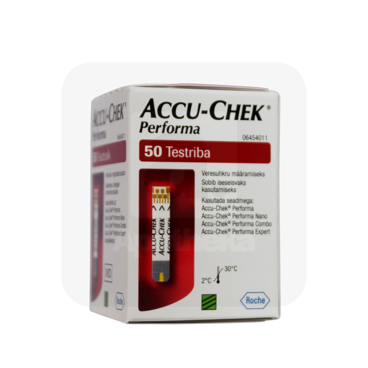 ACCU-CHEK PERFORMA VERESUHKRU TESTRIBAD N50 - Tootepilt