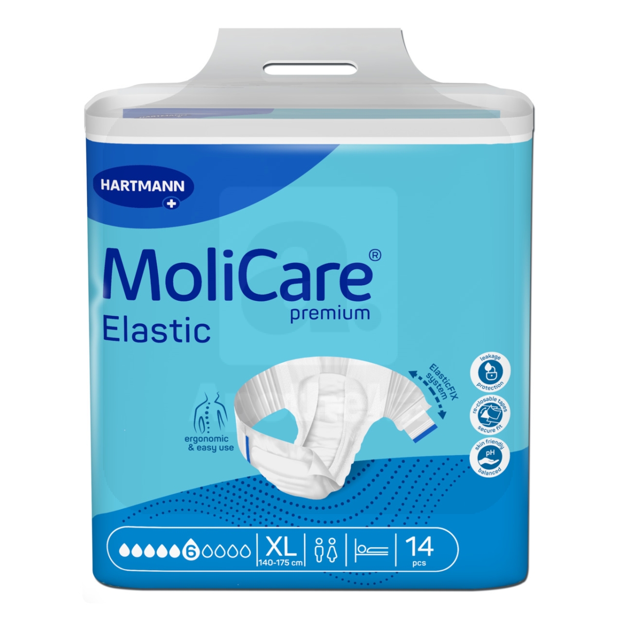 MOLICARE ELASTIC 6 TILKA XL N14