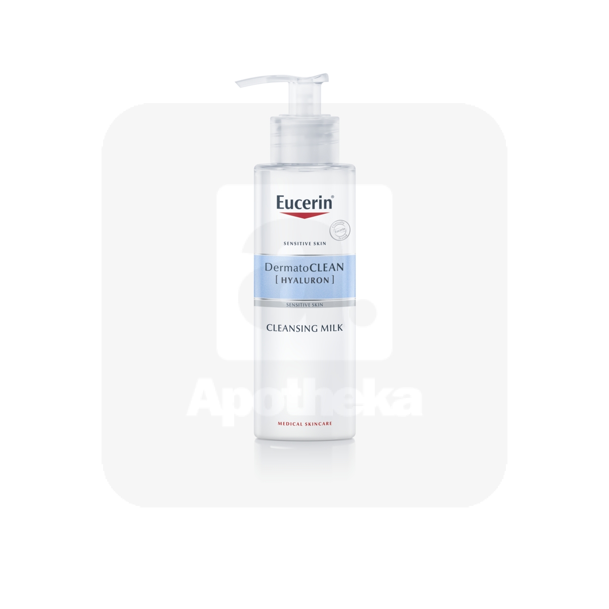 EUCERIN DERMATOCLEAN NÄOPUHASTUSPIIM TUNDLIKULE NAHALE 200ML - Tootepilt