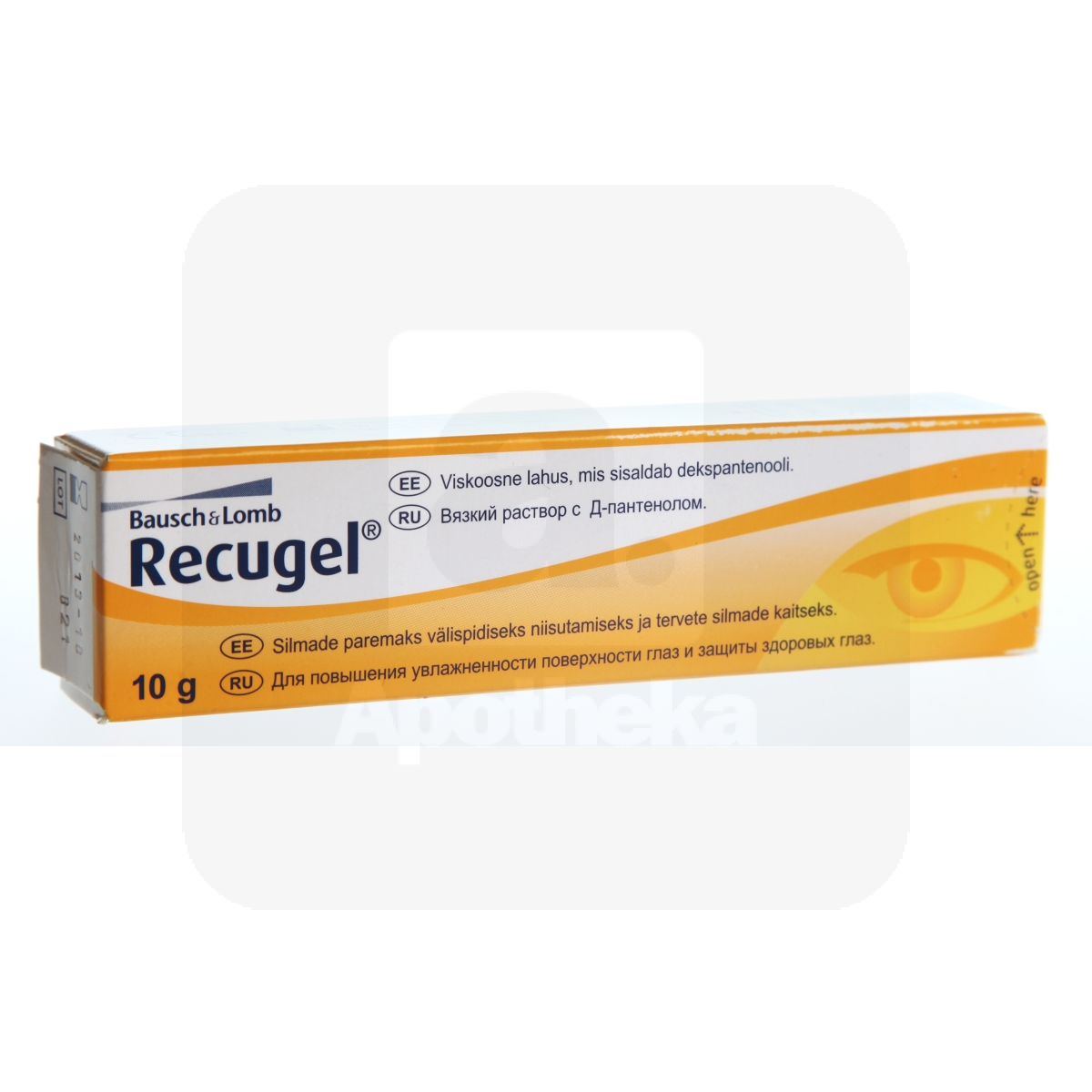 RECUGEL SILMAGEEL 10G - Tootepilt