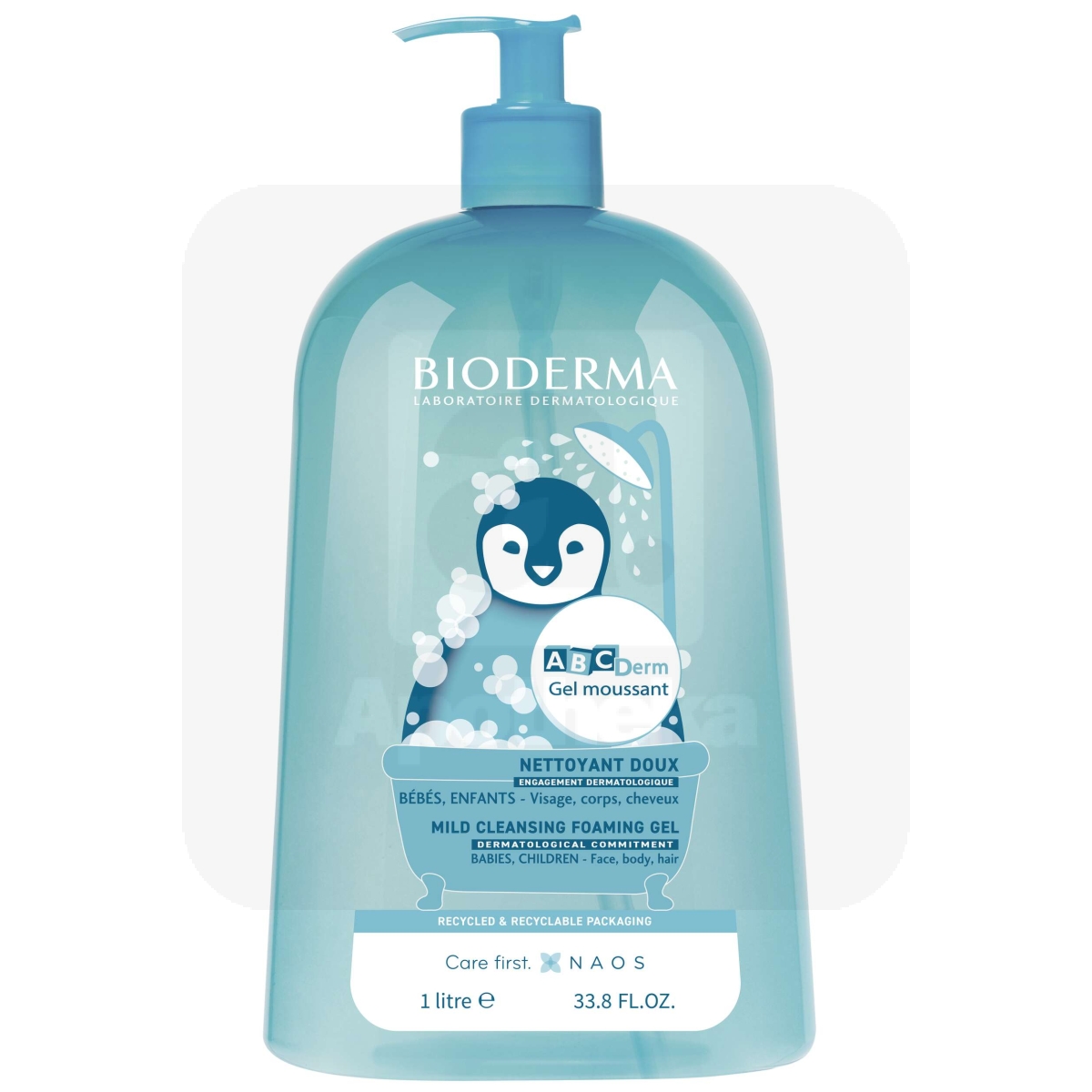 BIODERMA ABCDERM DUSHIGEEL 1000ML - Tootepilt