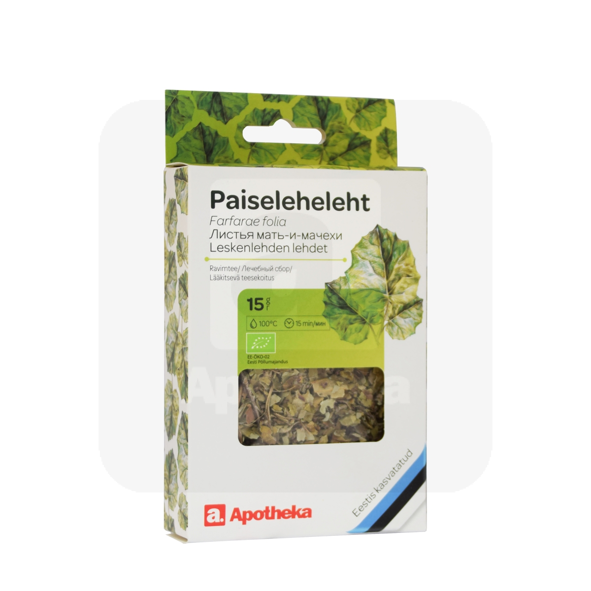 A. TEE PAISELEHELEHT 15G (KARP) - Tootepilt