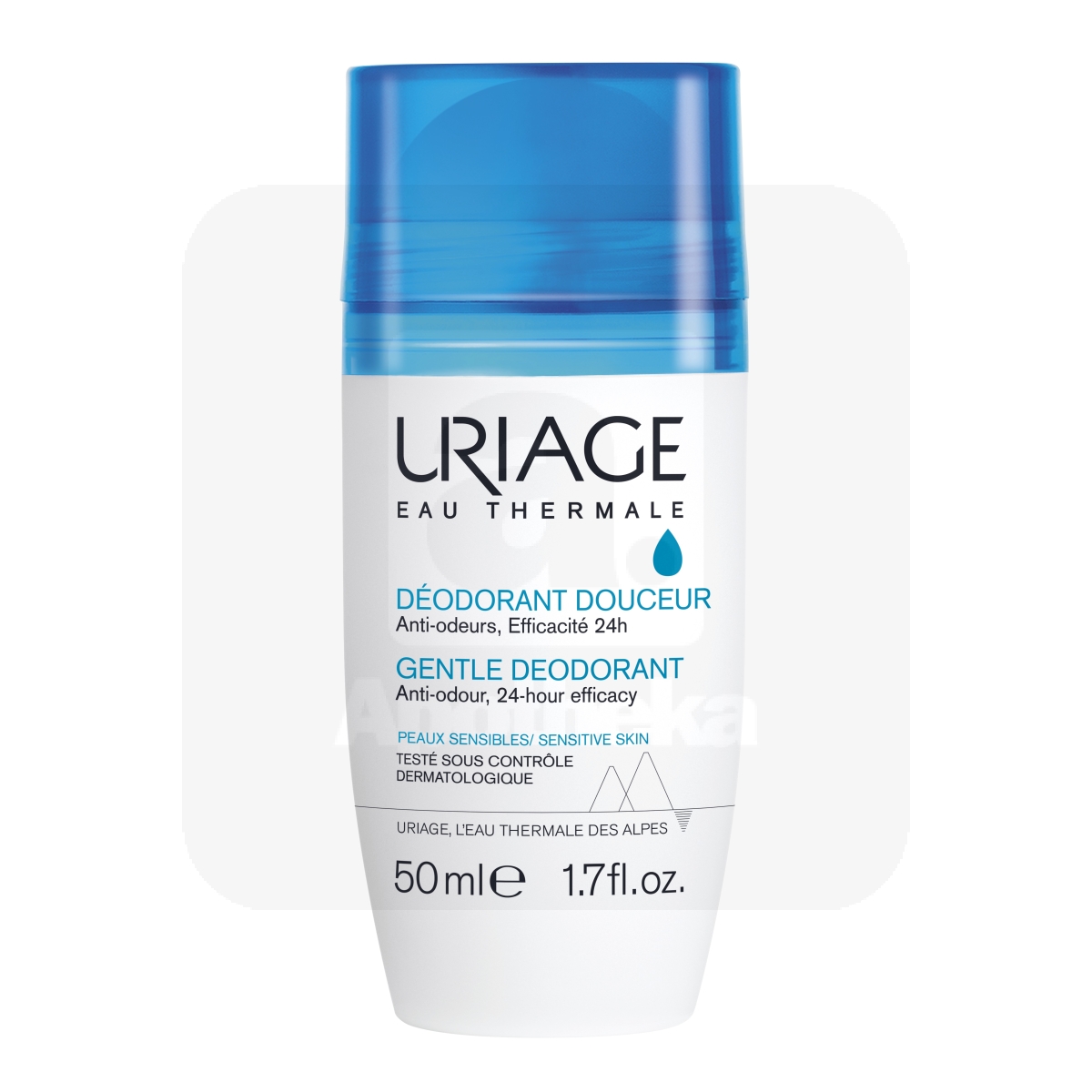 URIAGE ROLL-ON DEODORANT ALUMIINIUMIVABA 50ML - Tootepilt