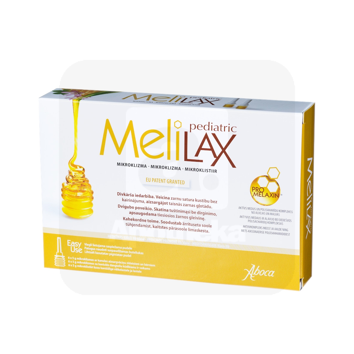 MELILAX PEDIATRIC MIKROKLISTIIR 5G N6