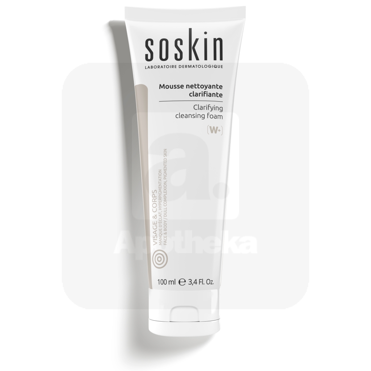 SOSKIN PARIS PUHASTUSVAHT TUHMILE NAHALE 100ML - Tootepilt