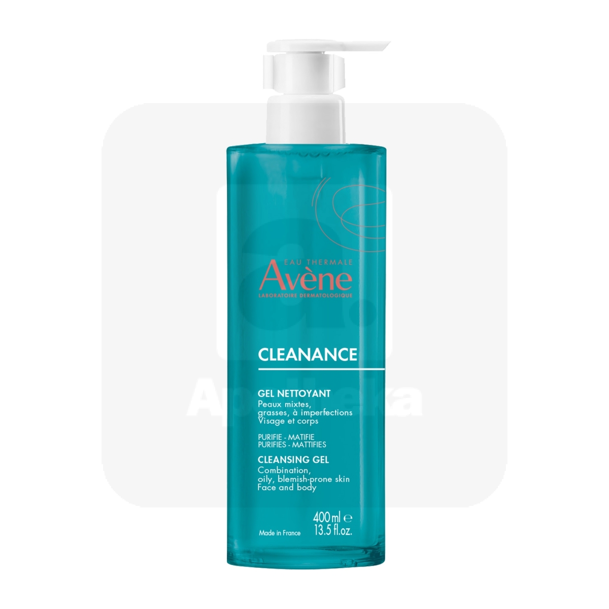 AVENE CLEANANCE PESEMISGEEL RASUSELE NAHALE 400ML - Tootepilt 1