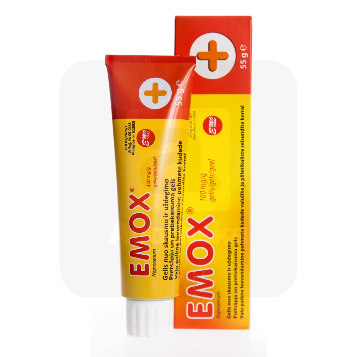 EMOX GEEL 100MG/G 55G - Tootepilt