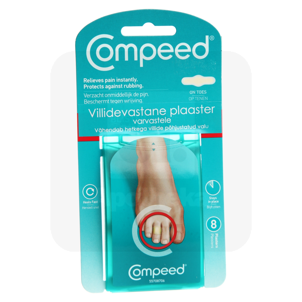 COMPEED VILLIPLAASTER VARVASTELE N8