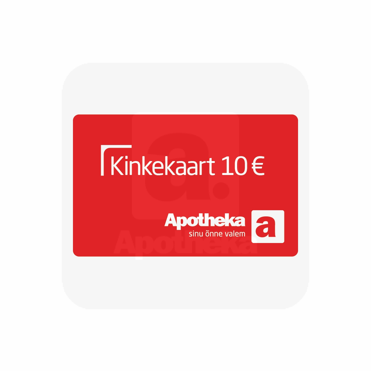 KINKEKAART 10EUR