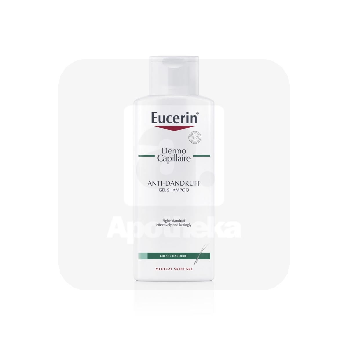 EUCERIN DERMO CAPILLAIRE SHAMPOON RASUSELE KÕÕMALE 250ML - Tootepilt