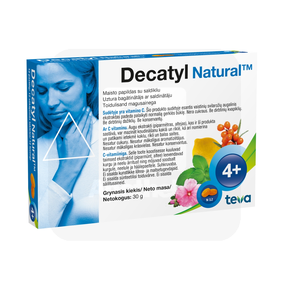 DECATYL NATURAL LOSENG N12