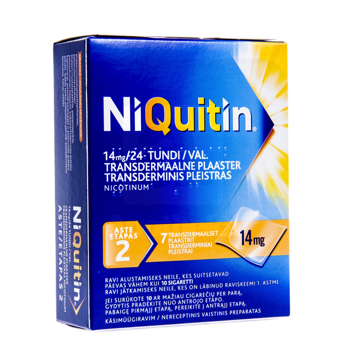 NIQUITIN TDP 14MG/24H N7