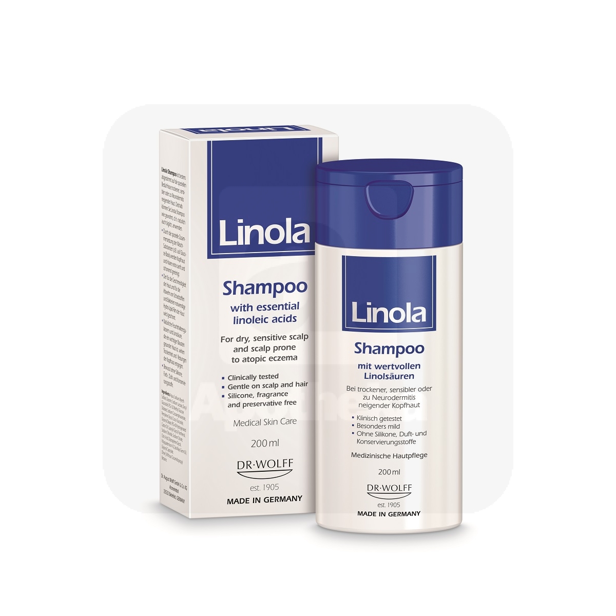 LINOLA SHAMPOON 200ML - Tootepilt