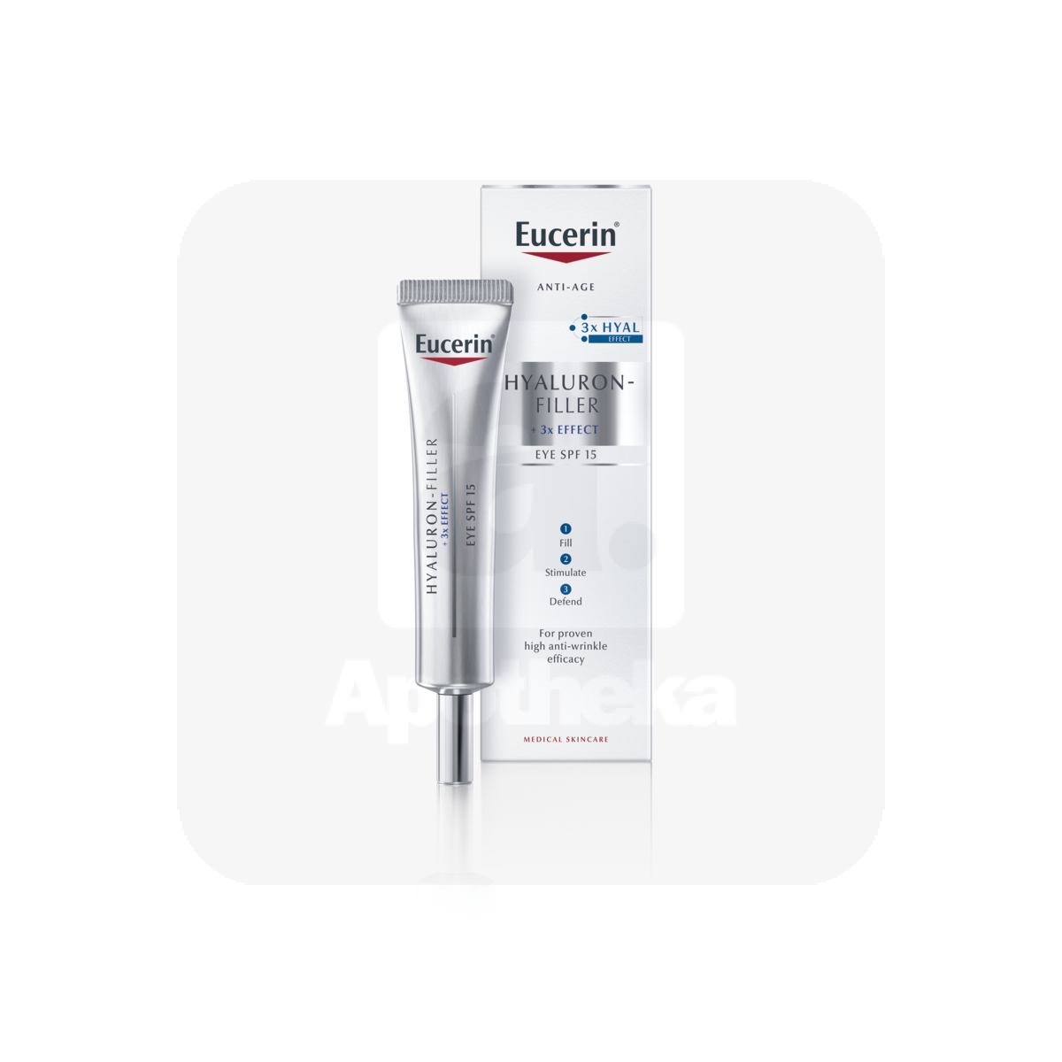 EUCERIN HYALURON-FILLER SILMAÜMBRUSKREEM 15ML