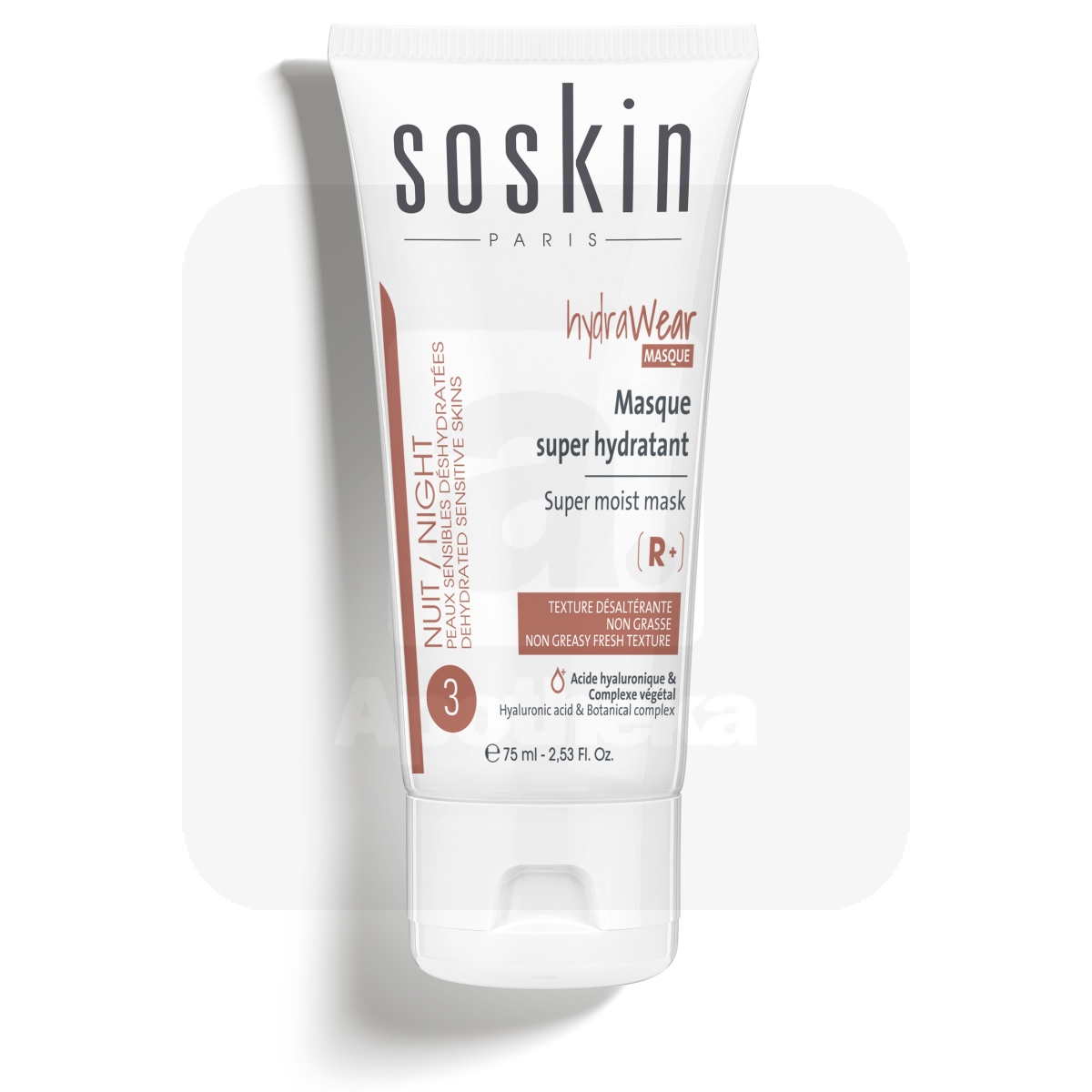 SOSKIN PARIS NÄOMASK NIISUTAV 75ML - Tootepilt