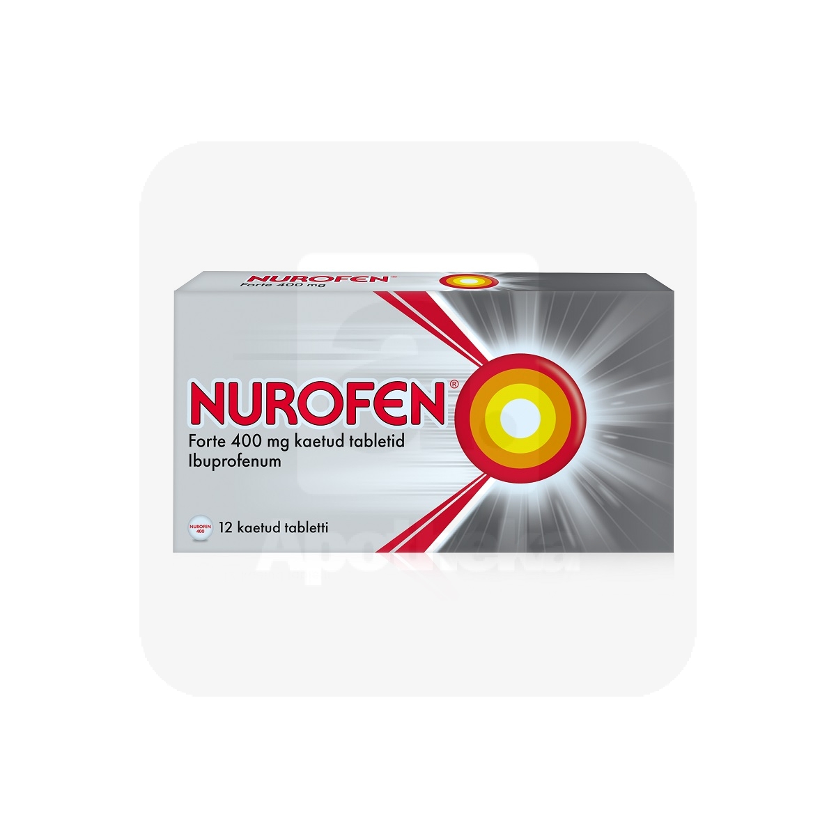 NUROFEN FORTE KAETUD TBL 400MG N12